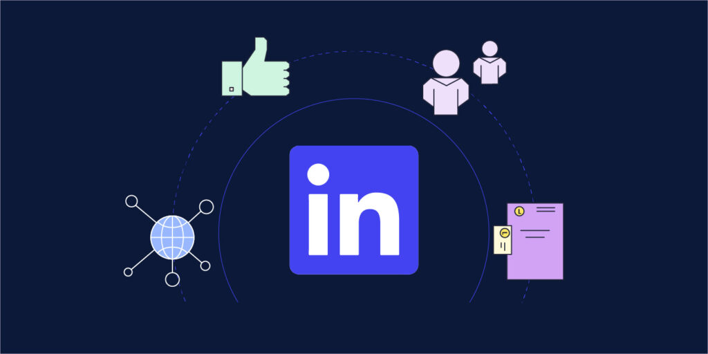 linkedin conectando con personas y empresas